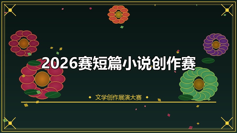 2026赛短篇小说创作赛