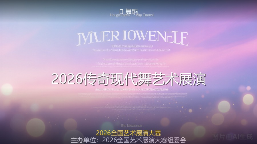 2026传奇现代舞艺术展演