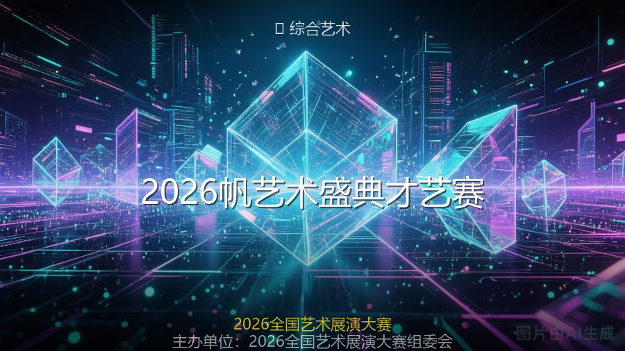 2026帆艺术盛典才艺赛