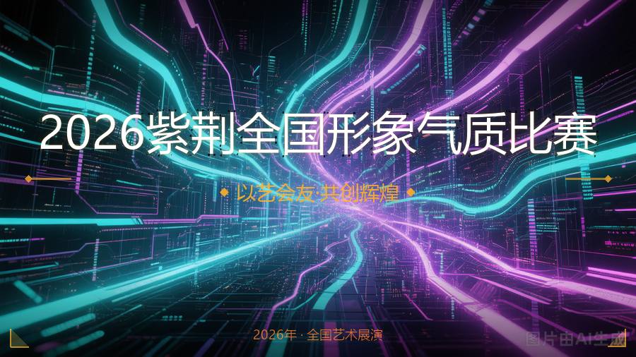 2026紫荆全国形象气质比赛
