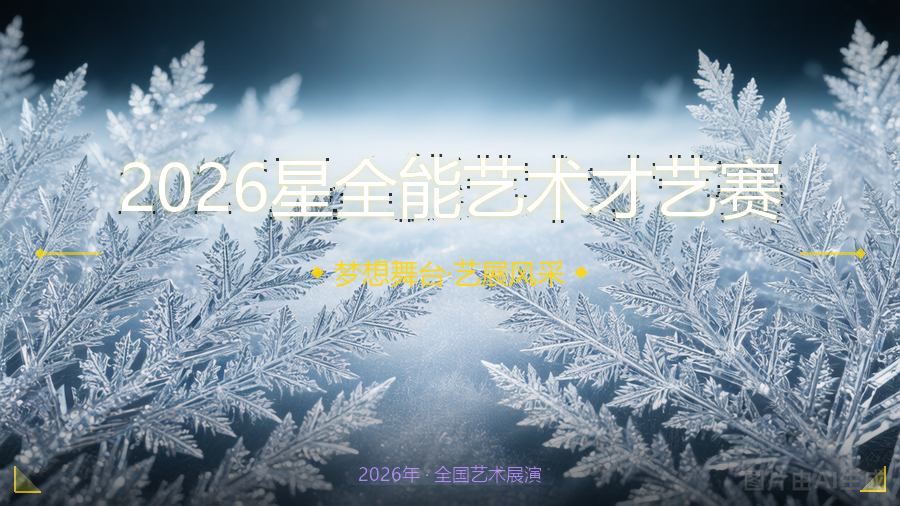 2026星全能艺术才艺赛