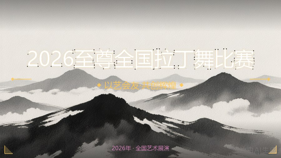 2026至尊全国拉丁舞比赛
