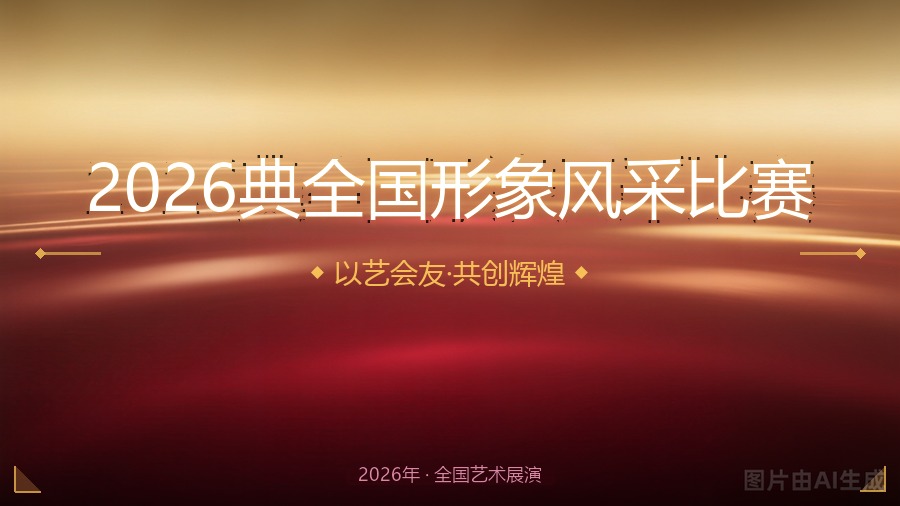 2026典全国形象风采比赛