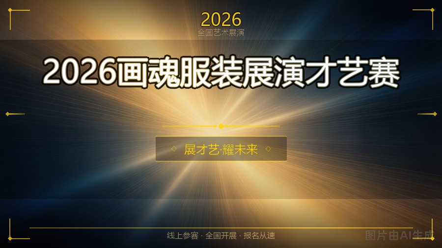 2026画魂服装展演才艺赛