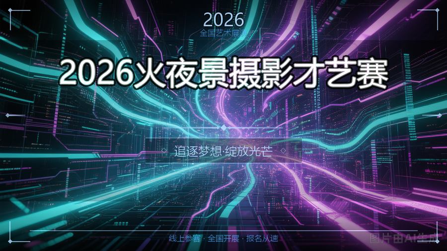 2026火夜景摄影才艺赛