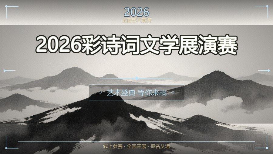 2026彩诗词文学展演赛