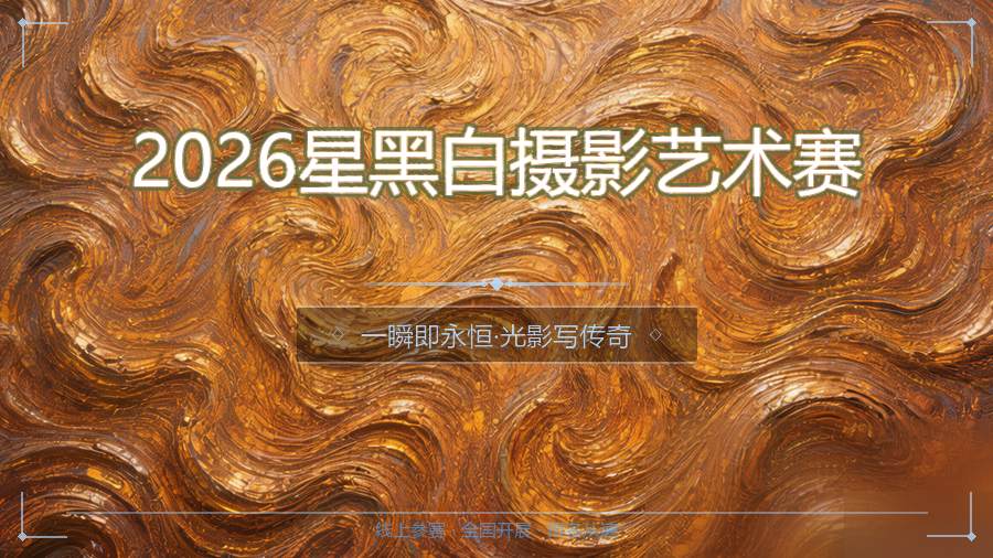 2026星黑白摄影艺术赛